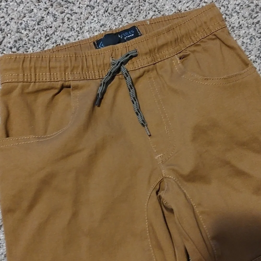 Boy Brown Jogger Pants